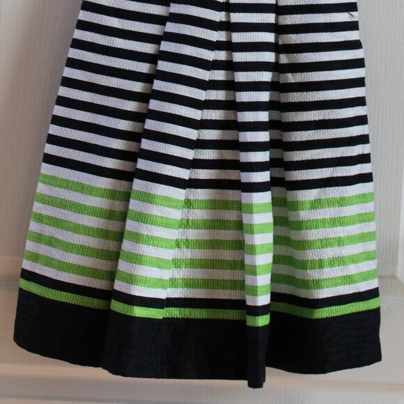 NWT Taylor Horizontal Striped Dress Size 2 - Picture 7 of 8